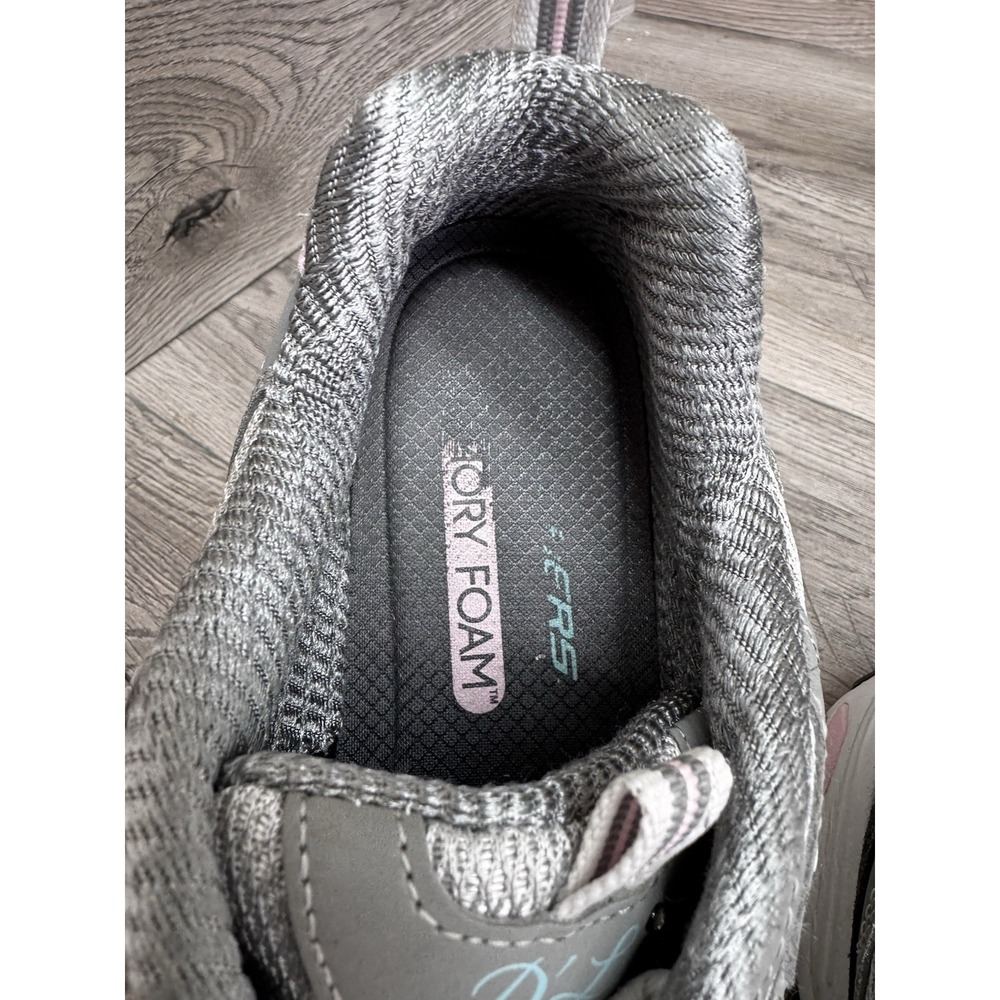 Skechers D'Lites 11947 Gray Athletic Shoes Sneakers Women's Size 8.5 - Picture 11 of 13